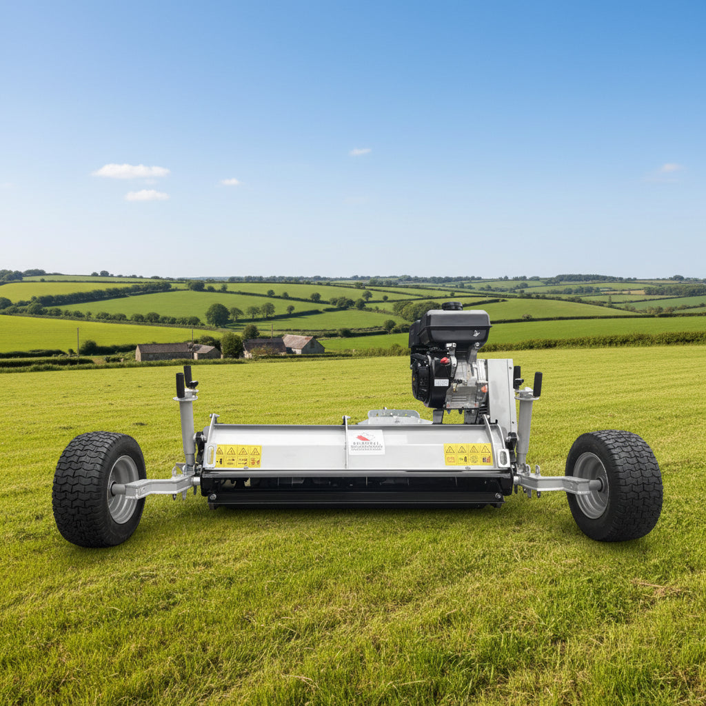 ATV 48 Inch Flail Mower 15 HP Gas Powered Heavy Duty Rear Mount ATV120 - with | Sold by Uncle Wiener's Wholesale