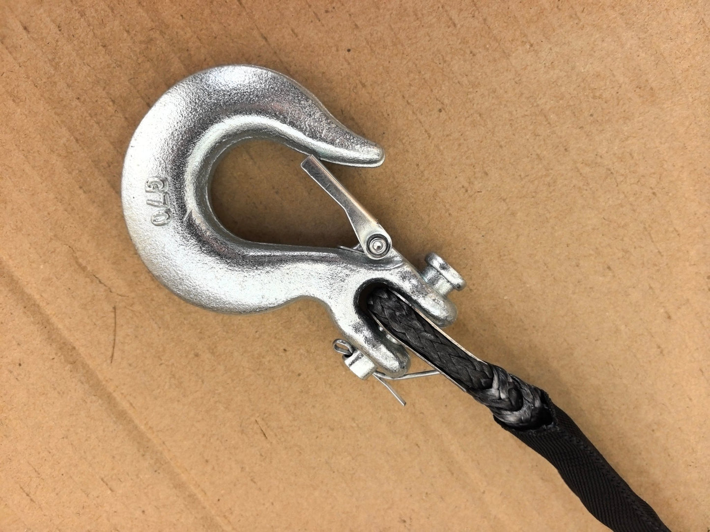 ATV UTV Synthetic Winch Rope and Fairlead Kit 5 mm x 49 Ft 5,940 lb Capacity W0515 - with | Sold by Uncle Wiener's Wholesale