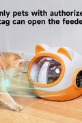 AUTENS RFID Automatic Cat Feeders, Automatic Pet Feeder for Cats and Small Dogs, for Separate Dietary Needs, Prevent Food Stealling with Light Collar Tag - with | Sold by Uncle Wiener's Wholesale