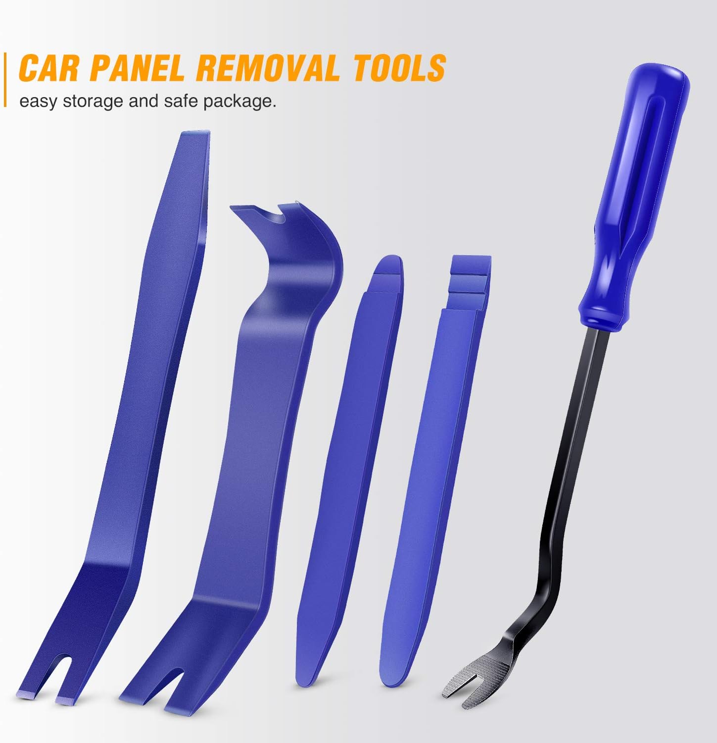 Auto Trim Removal Tool Kit 5PCS No Scratch Pry Tools Car Panel Dash RT5P12 - with | Sold by Uncle Wiener's Wholesale