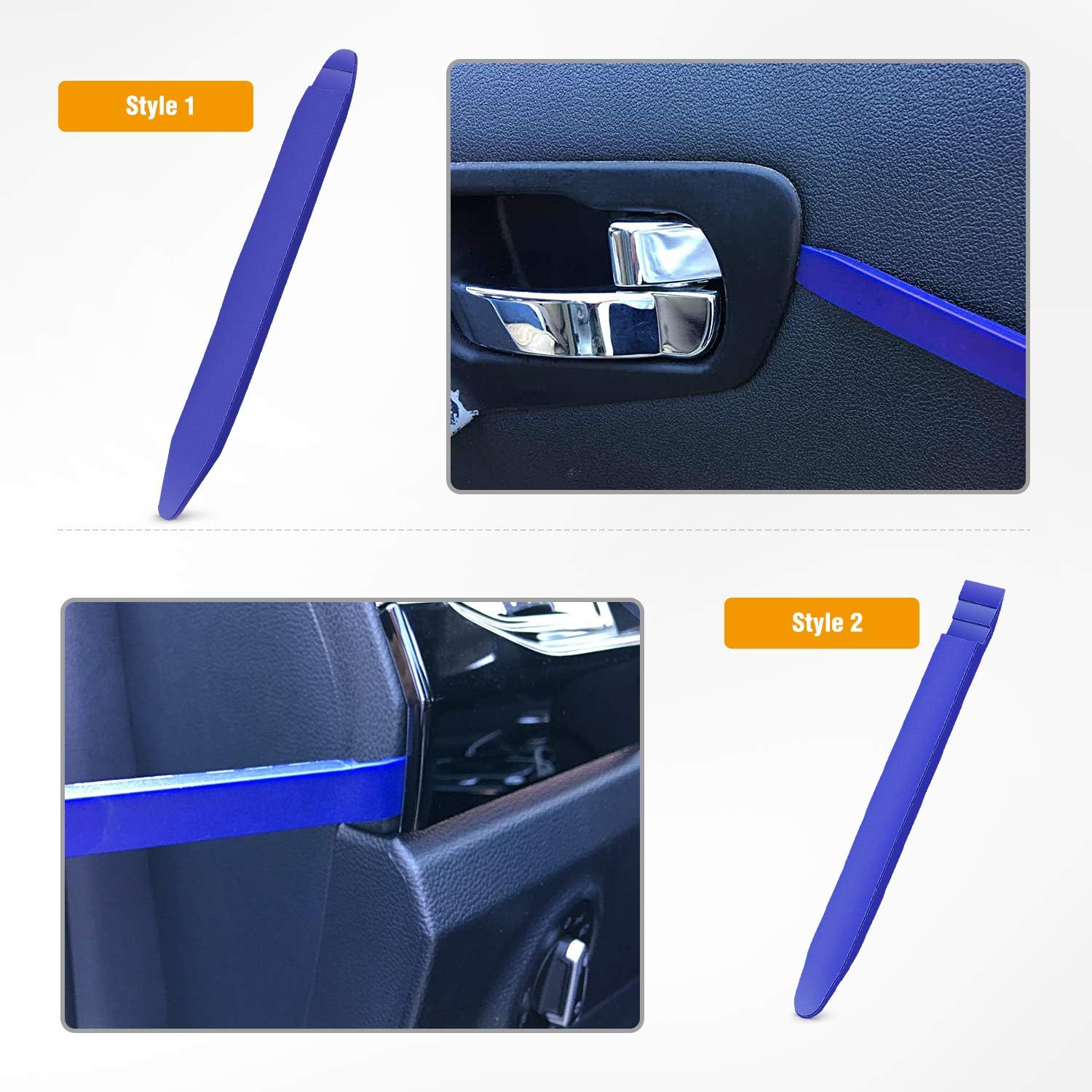 Auto Trim Removal Tool Kit 5PCS No Scratch Pry Tools Car Panel Dash RT5P12 - with | Sold by Uncle Wiener's Wholesale