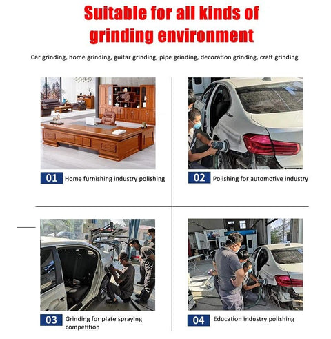 Autobody Sanding & Grinding Machine with Vacuum – Dust - Free Dry Sanding System 1226G3 – Paint & Body Repair Tool - with | Sold by Uncle Wiener's Wholesale