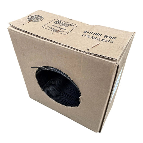 Automatic Baling Wire ��� 11 Gauge Black Annealed Steel, 2600 ft Roll | High - Tensile Wire for Baling Machines 2506312 - with | Sold by Uncle Wiener's Who