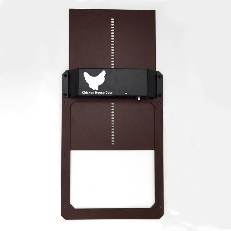 Automatic Chicken Coop Door – Light Sensor Operated, Waterproof, Battery Powered – 0128481 - with | Sold by Uncle Wiener's Wholesale