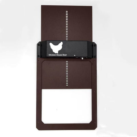 Automatic Chicken Coop Door – Light Sensor Operated, Waterproof, Battery Powered – 0128481 - with | Sold by Uncle Wiener's Wholesale
