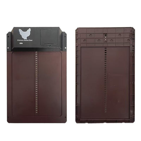 Automatic Chicken Coop Door – Light Sensor Operated, Waterproof, Battery Powered – 0128481 - with | Sold by Uncle Wiener's Wholesale