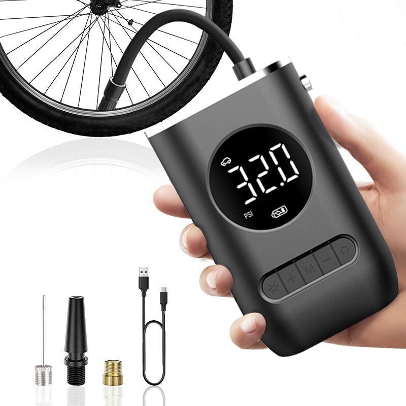 Automatic Rechargeable Electric Mini Digital Wireless Tire Pressure Gauge – Digital Air Monitor AMG30 - with | Sold by Uncle Wiener's Wholesale