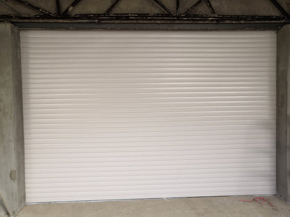 Automatic Steel Rolling Door – Remote Control, Manual Backup, 110V SKU ID1212S - with | Sold by Uncle Wiener's Wholesale