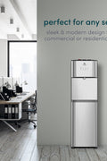 Avalon Self Cleaning Water Cooler Water Dispenser, 3 Temperature, Bottom Loading, UL/Energy Star, Stainless Steel - with | Sold by Uncle Wiener's Wholesale