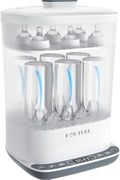Baby Bottle Sterilizer, HAUTURE 6 - in - 1 Bottle Sterilizer and Dryer, Electric Steam Bottle Sanitizer for Baby stuffs, Baby Bottles & Breast Pump Accessories - with | Sold by Uncle Wiener's Wholesale
