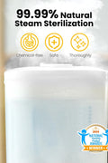 Baby Bottle Sterilizer, HAUTURE 6 - in - 1 Bottle Sterilizer and Dryer, Electric Steam Bottle Sanitizer for Baby stuffs, Baby Bottles & Breast Pump Accessories - with | Sold by Uncle Wiener's Wholesale