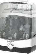Baby Brezza 10 Minute Baby Bottle Sterilizer + Dryer - Superfast Electric Steam Sterilization - Universal Sterilizing for All Bottles, & Baby Product Parts & Accessories - with | Sold by Uncle Wiener's Wholesale