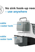 Baby Brezza Bottle Washer Pro - Baby Bottle Washer, Sterilizer + Dryer - All in One Machine Cleans Bottles, Pump Parts, & Sippy Cups - Replaces Hand Washing, Bottle Brushes and Drying Racks - with | Sold by Uncle Wiener's Wholesale