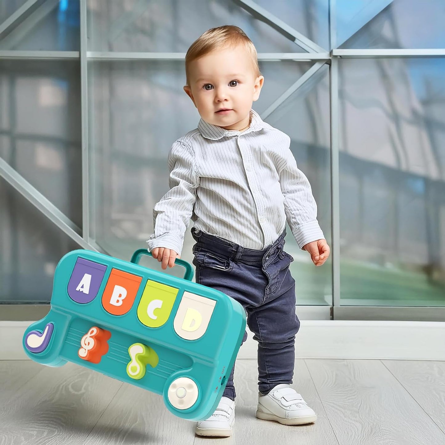 Baby Sensory Montessori Animal Activity Toy Early Learning Educational Toy CPS303181 - with | Sold by Uncle Wiener's Wholesale
