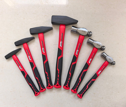 Ball Pein Hammer Fiberglass Handle 1lb 1.5lb 2lb Forged Steel KS4553 - with 910g / 2 lb Ball Pein Hammer | Sold by Uncle Wiener's Wholesale