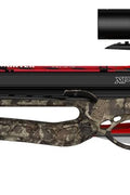 Barnett Explorer XP385 Veil Camo Hunting Crossbow - Fast, Lightweight, Compact, Premium Crossbow with Adjustable Buttstock, Triggertech Trigger, Rope Hold Groove, Side Mount Quiver - with | Sold by Uncle Wiener's Wholesale