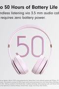 Beats Solo 4 - Wireless Bluetooth On - Ear Headphones, Apple & Android Compatible, Up to 50 Hours of Battery Life - Cloud Pink - with | Sold by Uncle Wiener's Wholesale