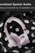 Beats Solo 4 - Wireless Bluetooth On - Ear Headphones, Apple & Android Compatible, Up to 50 Hours of Battery Life - Cloud Pink - with | Sold by Uncle Wiener's Wholesale