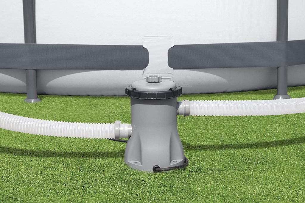 Bestway Flowclear Pool Pump – Powerful & Efficient Filtration System (Gray) 58511 - with | Sold by Uncle Wiener's Wholesale