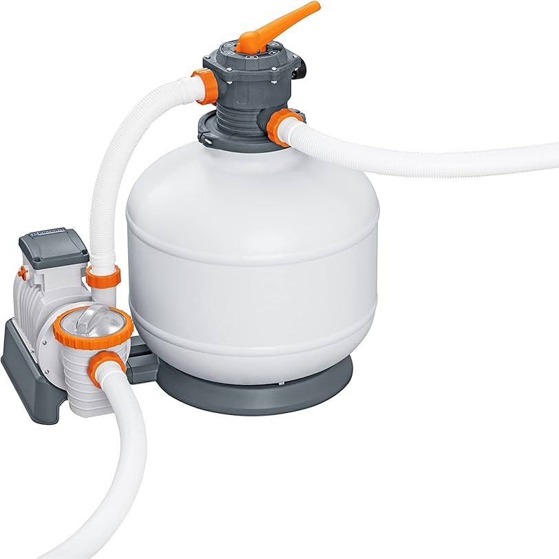 Bestway Flowclear Sand Filter Pump – 2200 & 3000 GPH for Above - Ground Pools (Model 58500) - with 3000 gal | Sold by Uncle Wiener's Wholesale