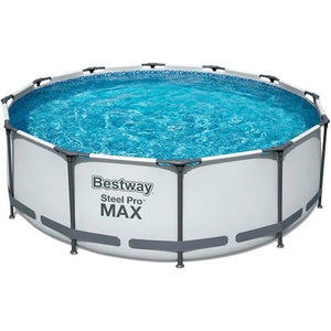Bestway Steel Pro MAX 12 ft Above Ground Swimming Pool with Filter – 56419