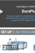 Bestway 12ft Above Ground Pool with Pump
Steel Pro MAX 56417 Pool Set for Backyard
Easy Set Up Above Ground Pool – Bestway
Round Family Pool with Filter Pump
Summer Swimming Pool – 12ft x 30in