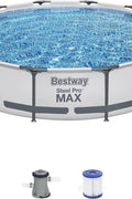 Bestway 12ft Above Ground Pool with Pump
Steel Pro MAX 56417 Pool Set for Backyard
Easy Set Up Above Ground Pool – Bestway
Round Family Pool with Filter Pump
Summer Swimming Pool – 12ft x 30in