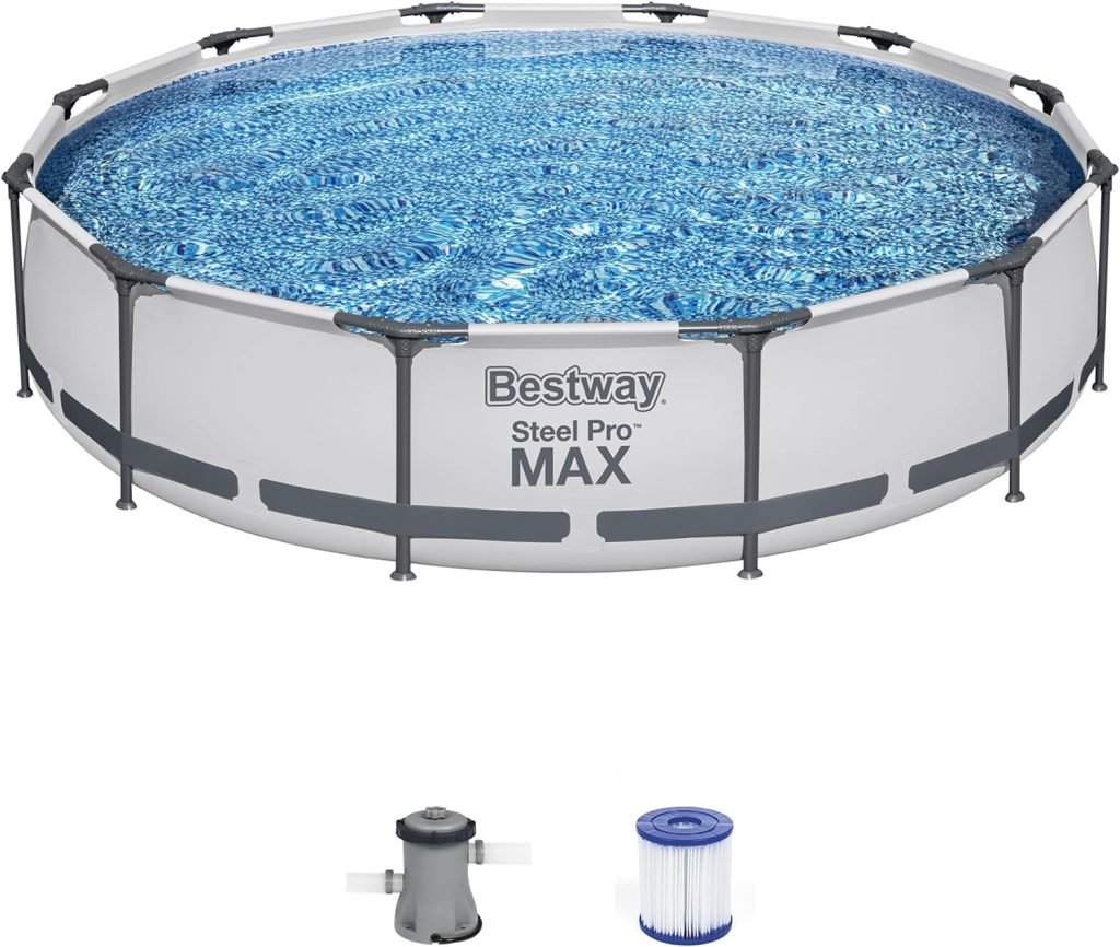 Bestway 12ft Above Ground Pool with Pump
Steel Pro MAX 56417 Pool Set for Backyard
Easy Set Up Above Ground Pool – Bestway
Round Family Pool with Filter Pump
Summer Swimming Pool – 12ft x 30in