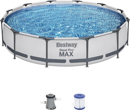 Bestway 12ft Above Ground Pool with Pump
Steel Pro MAX 56417 Pool Set for Backyard
Easy Set Up Above Ground Pool – Bestway
Round Family Pool with Filter Pump
Summer Swimming Pool – 12ft x 30in