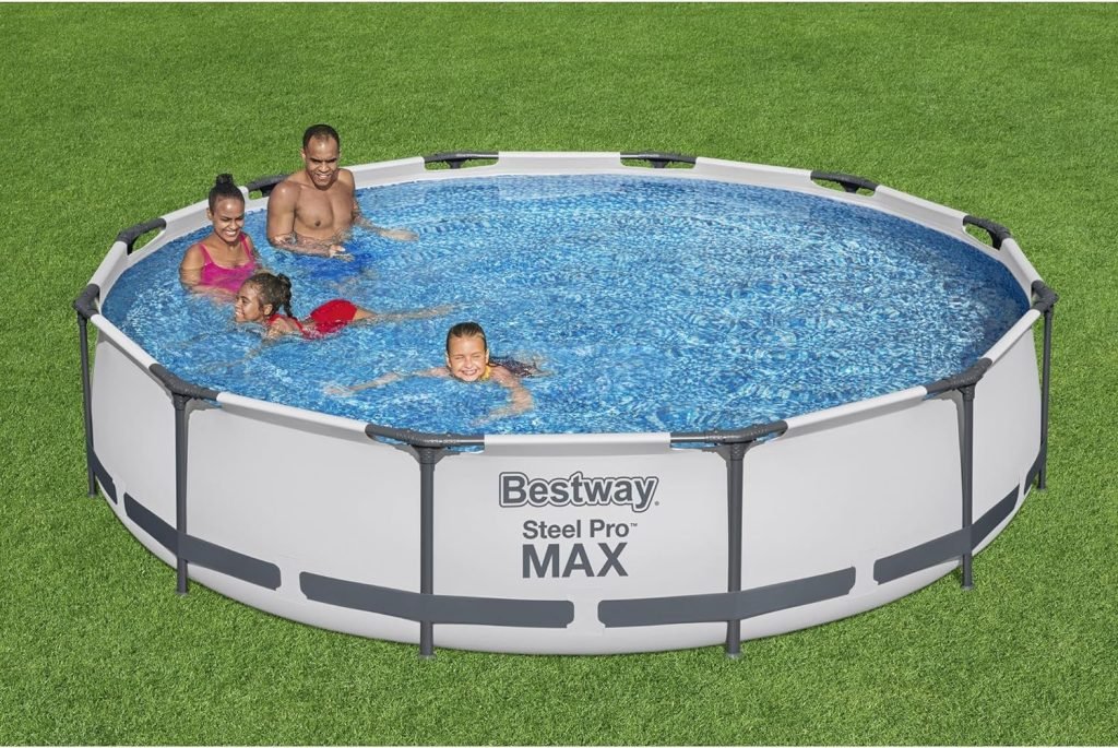 Bestway 12ft Above Ground Pool with Pump
Steel Pro MAX 56417 Pool Set for Backyard
Easy Set Up Above Ground Pool – Bestway
Round Family Pool with Filter Pump
Summer Swimming Pool – 12ft x 30in