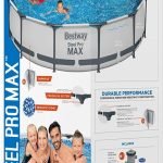 Bestway 12ft Above Ground Pool with Pump
Steel Pro MAX 56417 Pool Set for Backyard
Easy Set Up Above Ground Pool – Bestway
Round Family Pool with Filter Pump
Summer Swimming Pool – 12ft x 30in