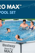 Bestway 12ft Above Ground Pool with Pump
Steel Pro MAX 56417 Pool Set for Backyard
Easy Set Up Above Ground Pool – Bestway
Round Family Pool with Filter Pump
Summer Swimming Pool – 12ft x 30in