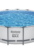 Bestway Steel Pro MAX 15' x 48" Above Ground Pool Set with Filter Pump, Ladder & Cover – 56432 - with | Sold by Uncle Wiener's Wholesale