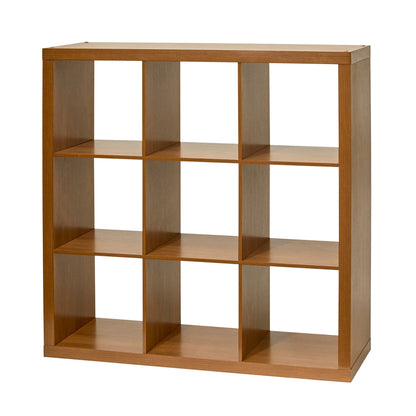 Better Homes & Gardens 9 Cube Storage Organizer, Acorn 9551020201249 - with | Sold by Uncle Wiener's Wholesale