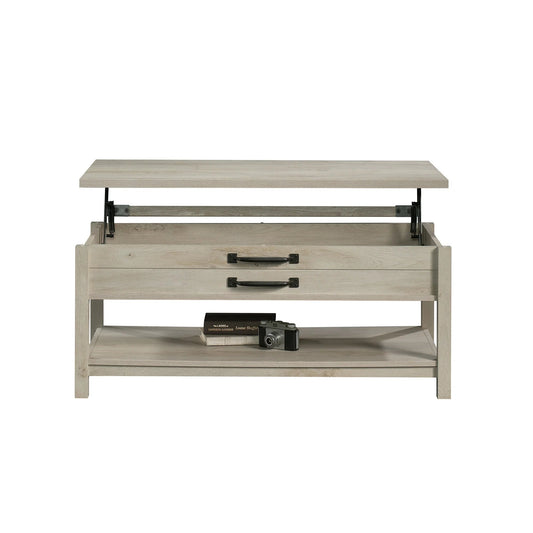 Better Homes & Gardens Modern Farmhouse Lift Top Coffee Table, Rustic White Finish 42666060141 - with | Sold by Uncle Wiener's Wholesale