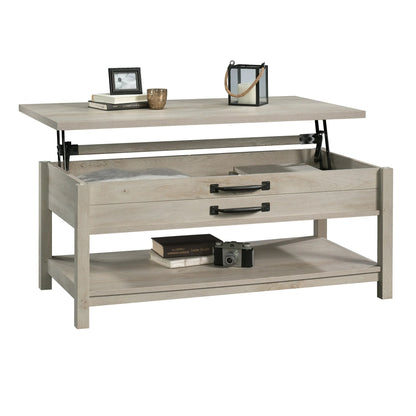 Better Homes & Gardens Modern Farmhouse Lift Top Coffee Table, Rustic White Finish 42666060141 - with | Sold by Uncle Wiener's Wholesale