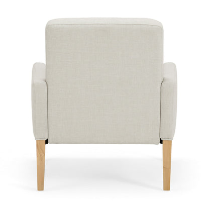 Better Homes & Gardens Reading Accent Chair, Cream 840697177766 - with | Sold by Uncle Wiener's Wholesale