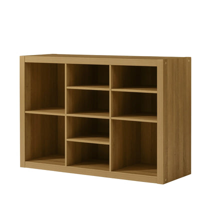 Better Homes & Gardens Springwood Adjustable Shelf Cube Organizer, Light Honey 9551020201423 - with | Sold by Uncle Wiener's Wholesale