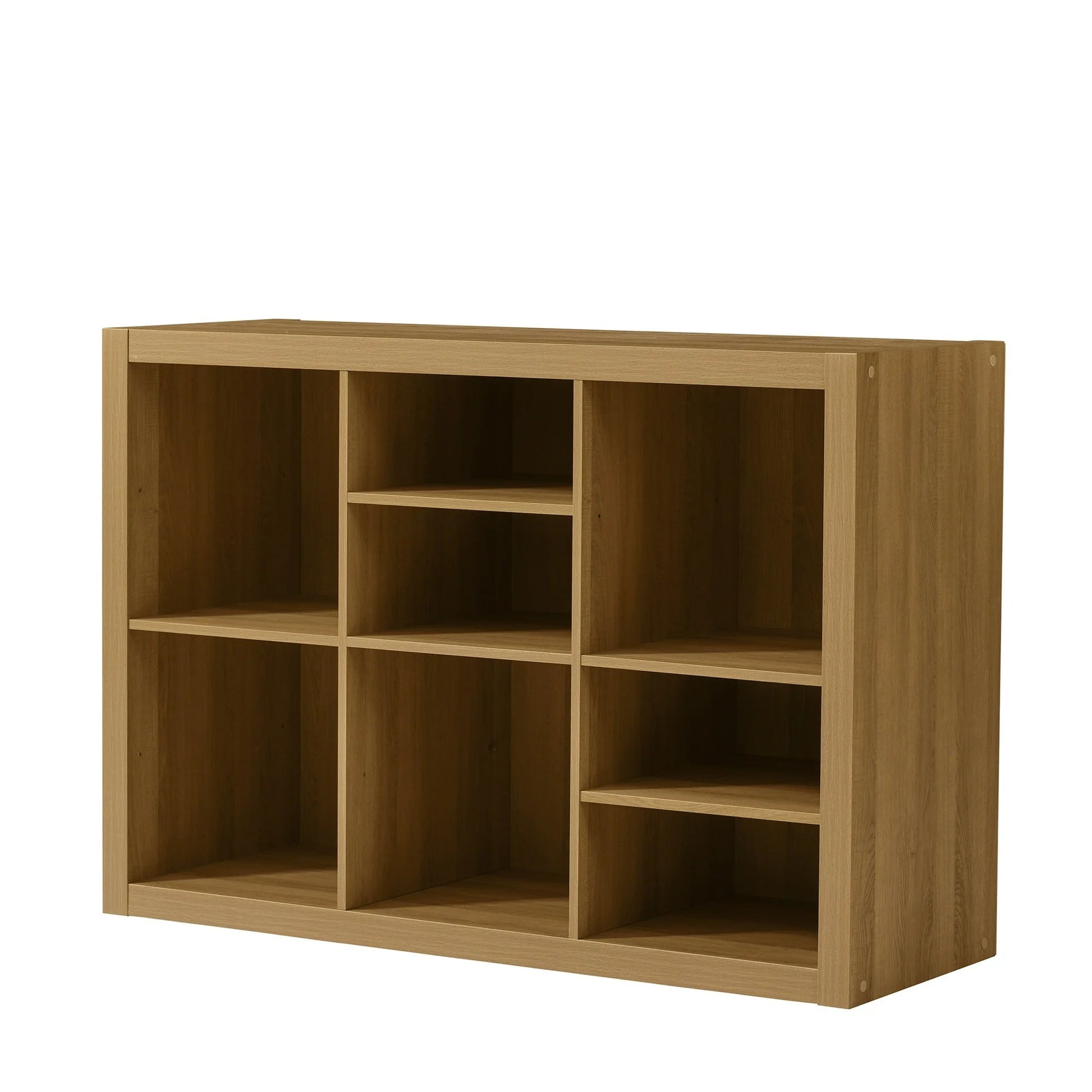 Better Homes & Gardens Springwood Adjustable Shelf Cube Organizer, Light Honey 9551020201423 - with | Sold by Uncle Wiener's Wholesale