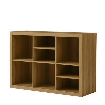 Better Homes & Gardens Springwood Adjustable Shelf Cube Organizer, Light Honey 9551020201423 - with | Sold by Uncle Wiener's Wholesale