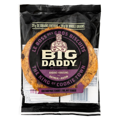 Big Daddy Oatmeal Raisin Cookies 800g Soft Home - Baked Style Gourmet Cookies 8 Pack - Snack with | Sold by Uncle Wiener's Wholesale