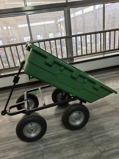 Big Dump Cart – 300kg Heavy - Duty Garden Utility Cart with 16" Air Wheels 826643 - with | Sold by Uncle Wiener's Wholesale