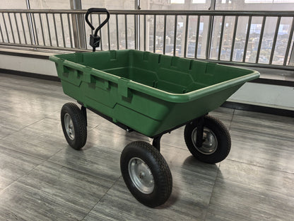 Big Dump Cart – 300kg Heavy - Duty Garden Utility Cart with 16" Air Wheels 826643 - with | Sold by Uncle Wiener's Wholesale