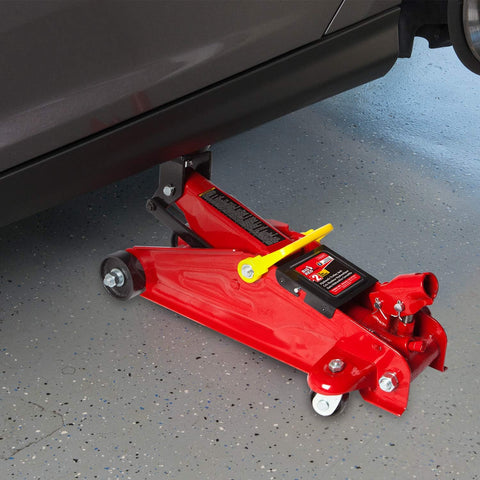 Big Red 2 Ton Hydraulic Trolley Floor Jack – ST820050 Heavy - Duty Steel, 4,000 lb Capacity - with | Sold by Uncle Wiener's Wholesale