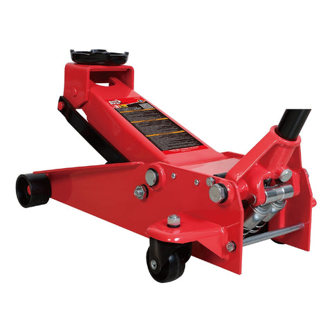 Big Red 3 - Ton Hydraulic Garage Floor Jack – 6,000 lb Capacity, 18" Max Lift, T830023 - with | Sold by Uncle Wiener's Wholesale