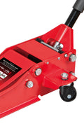 Big Red 3 Ton Hydraulic Racing Service Jack – 6,600 lb Capacity, Dual Pump, Fast Lift, Low Profile TZ830026X - with | Sold by Uncle Wiener's Wholesale