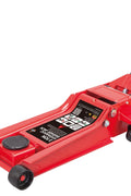 Big Red 3.5 Ton Low Profile Hydraulic Floor Jack – T83508D with Dual Piston Pump and Wide Steel Frame - with | Sold by Uncle Wiener's Wholesale