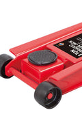 Big Red 3.5 Ton Low Profile Hydraulic Floor Jack – T83508D with Dual Piston Pump and Wide Steel Frame - with | Sold by Uncle Wiener's Wholesale