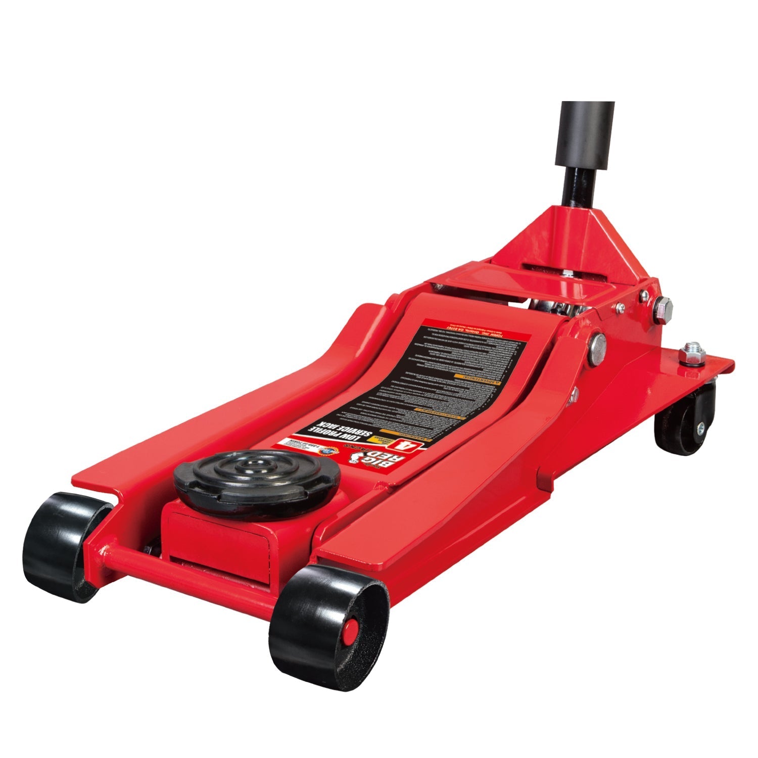 Big Red T815016L 1.5 Ton Aluminum Floor Jack – Low Profile, Dual Piston, 3,000 lb Capacity - with | Sold by Uncle Wiener's Wholesale