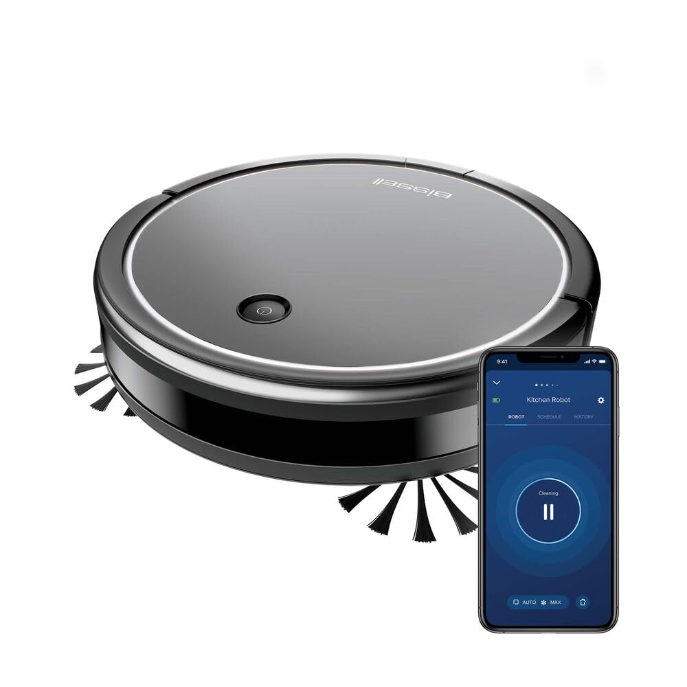 BISSELL® EV775 Wi - Fi Connected Robot, SmartSense Technology Multi - Surface Cleaning, Carpets, Hard Floors - with | Sold by Uncle Wiener's Wholesale